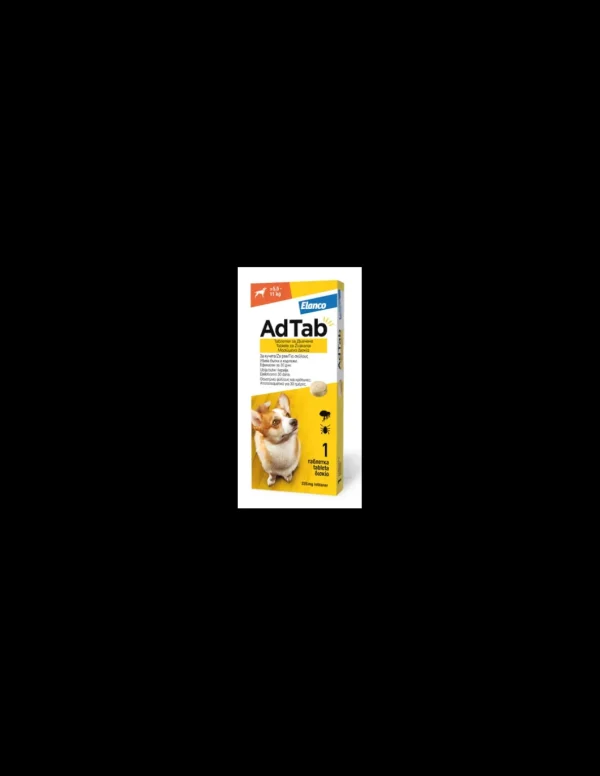 ADTAB DOG 5,5-11KG 3 COMPRESSE MASTICABILI 225MG