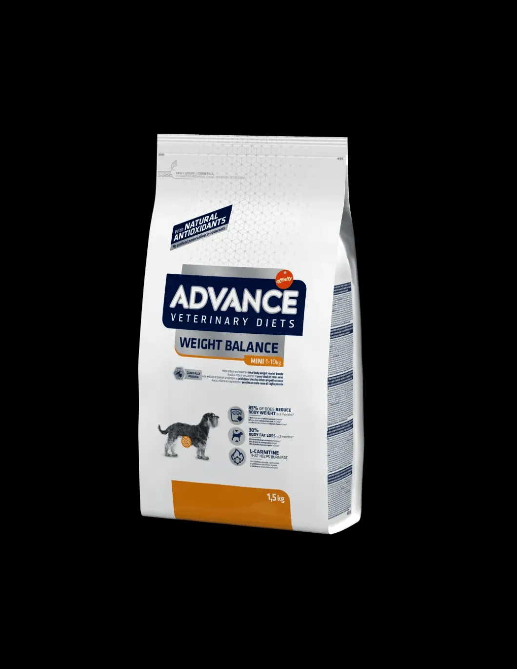 advance_dog_diet_kg_weigh_0.webp advance dog diet 1,5kg weight balance mini