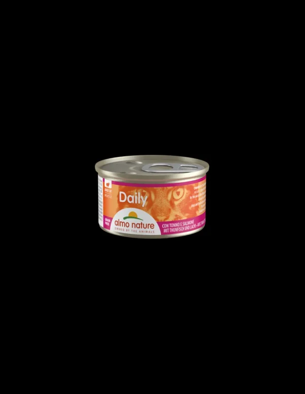 almo cat daily lattina 85gr mousse tonno e salmone 149