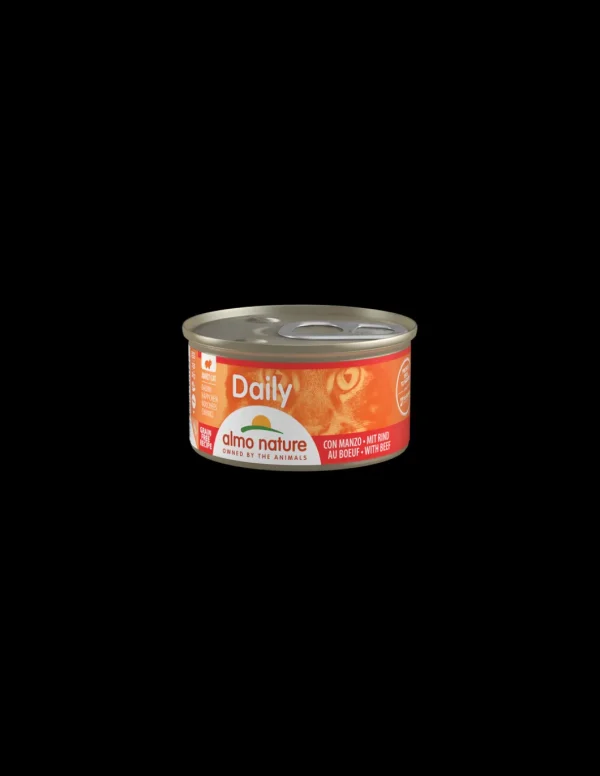 almo cat daily lattina 85gr dadini manzo 159