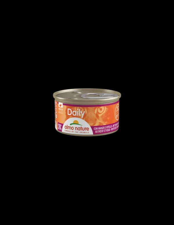 ALMO CAT DAILY LATTINA 85GR MOUSSE CON MANZO E VITELLO 141