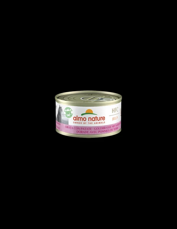 almo cat hfc jelly lattina 70gr orata con patate 5416h