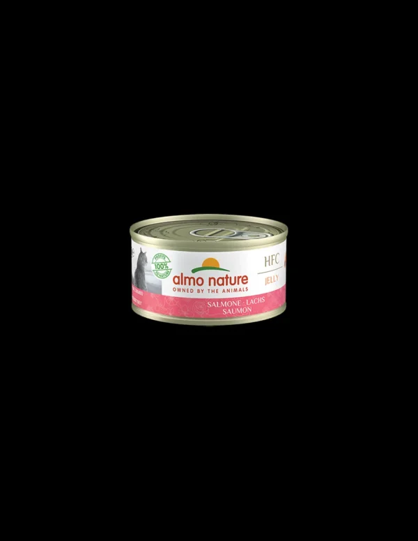 almo cat hfc jelly lattina 70gr salmone 5029h