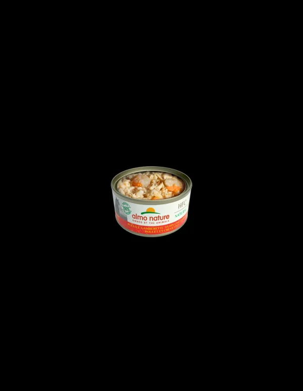 almo cat hfc natural lattina 70gr pollo gamberetti 5024h