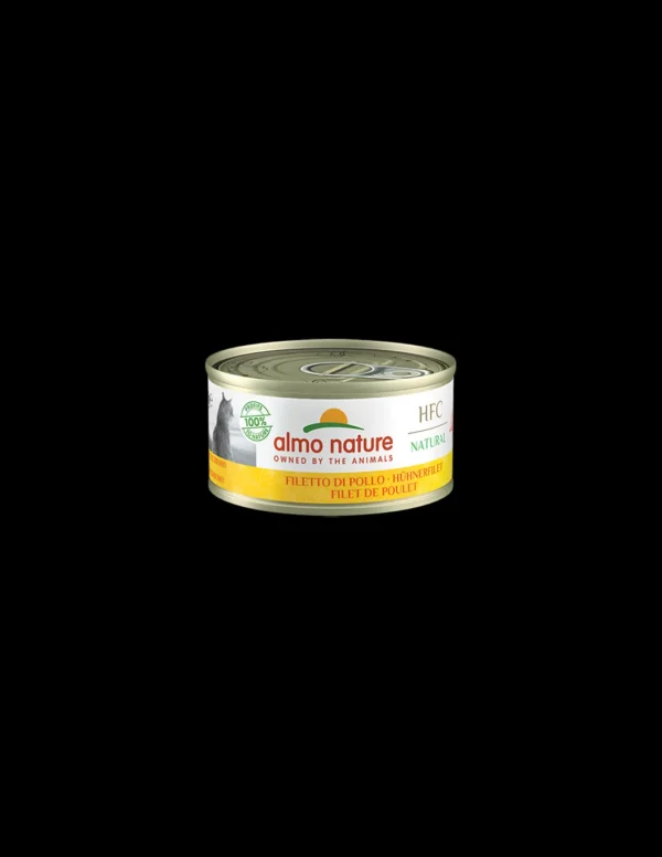 almo cat hfc natural lattina 70gr filetto di pollo 5016h