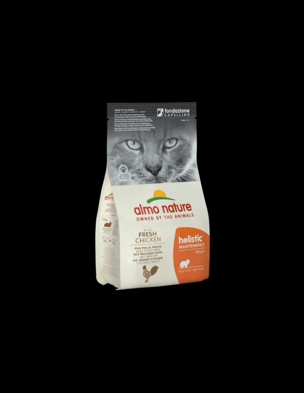almo cat holistic fresh maintenance 400gr pollo e riso 605