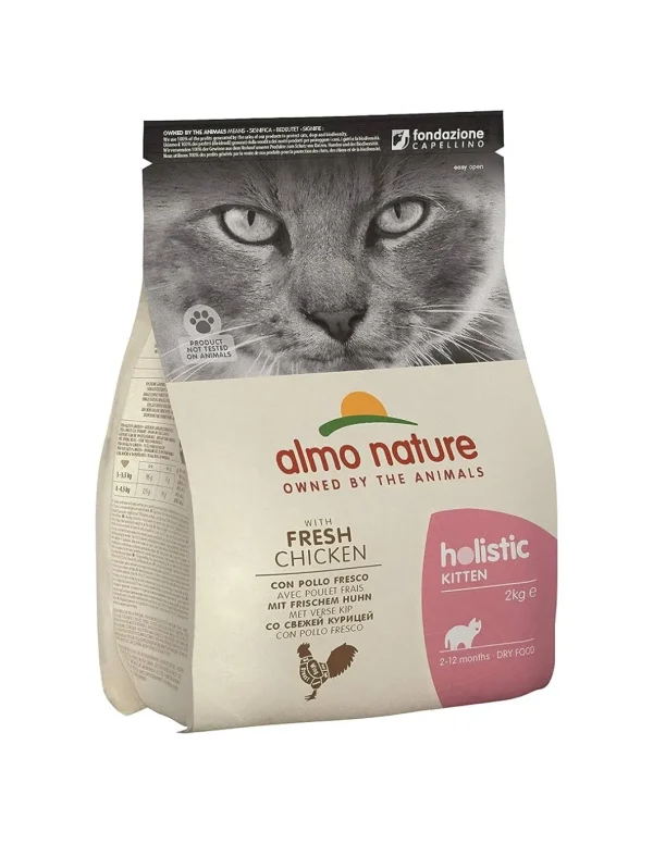almo cat holistic fresh maintenance 2kg kitten pollo 631