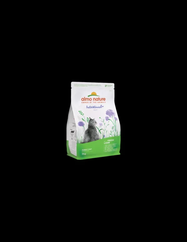 almo cat holistic functional fresh 2kg digestive help agnello 674