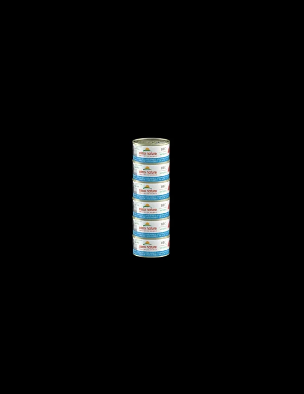 almo cat nature megapack lattina 6x70gr tonno dell'atlantico 5020hmega off