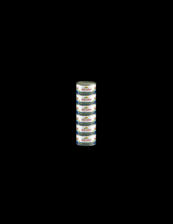 almo cat nature megapack lattina 6x70gr tonno con vongole 5045hmega off
