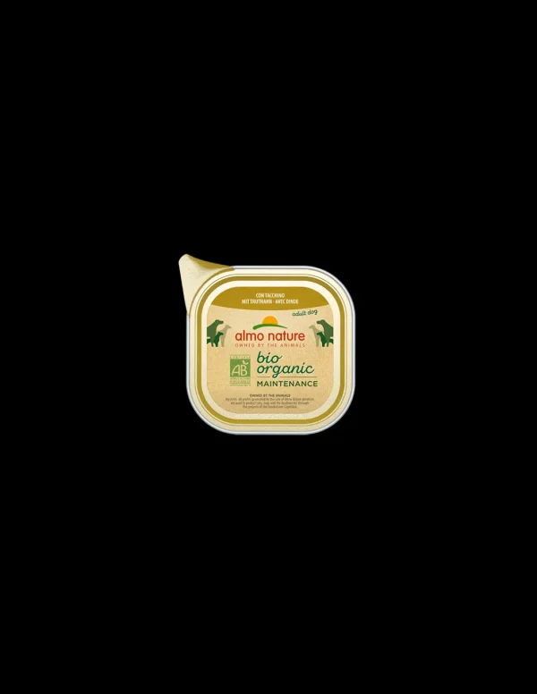 almo dog biorganic pate' vaschetta 100gr con tacchino 263