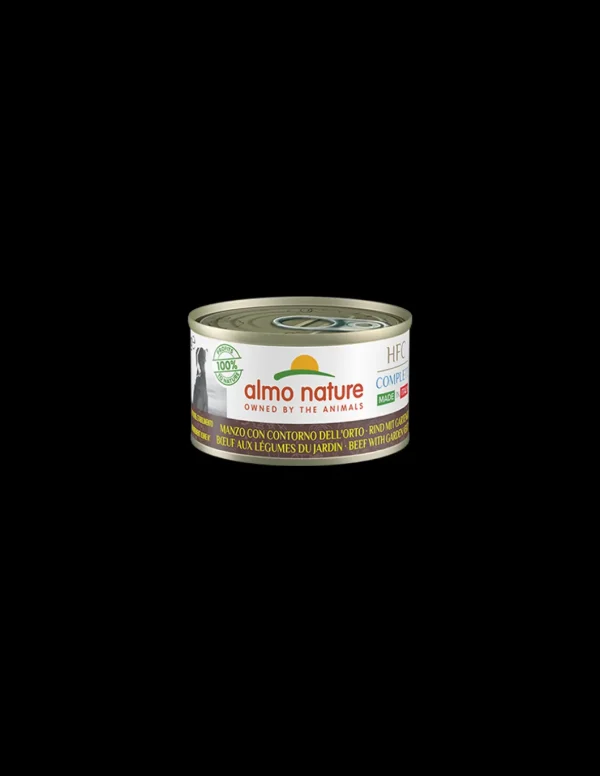 almo dog hfc complete made in italy lattina 95gr manzo con contorno dell'orto 5491