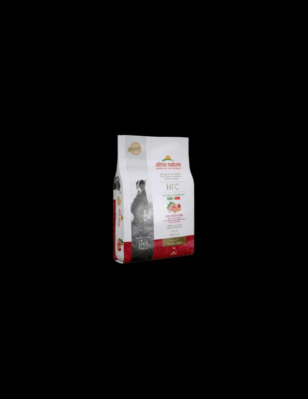 almo dog hfc 8kg adult m-l maiale 9361