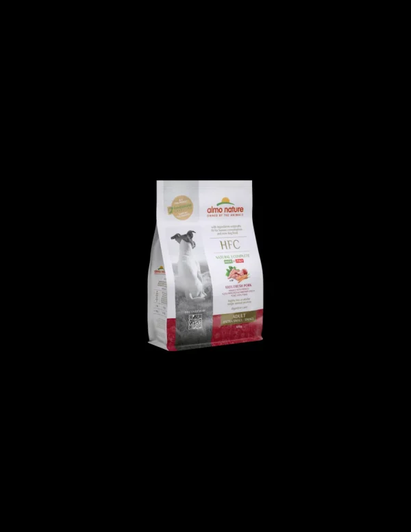 almo dog hfc natural 300gr adult xs-s maiale
