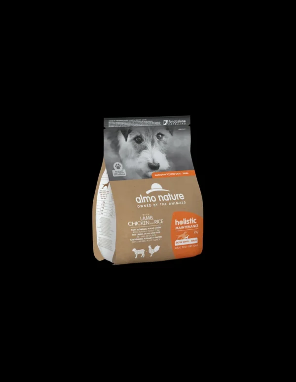 almo dog holistic disidratato xs/s 2kg maintenance agnello pollo riso 6911