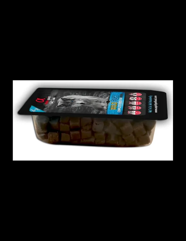 alpha spirit dog snack adult semiumido pesce 200gr as39