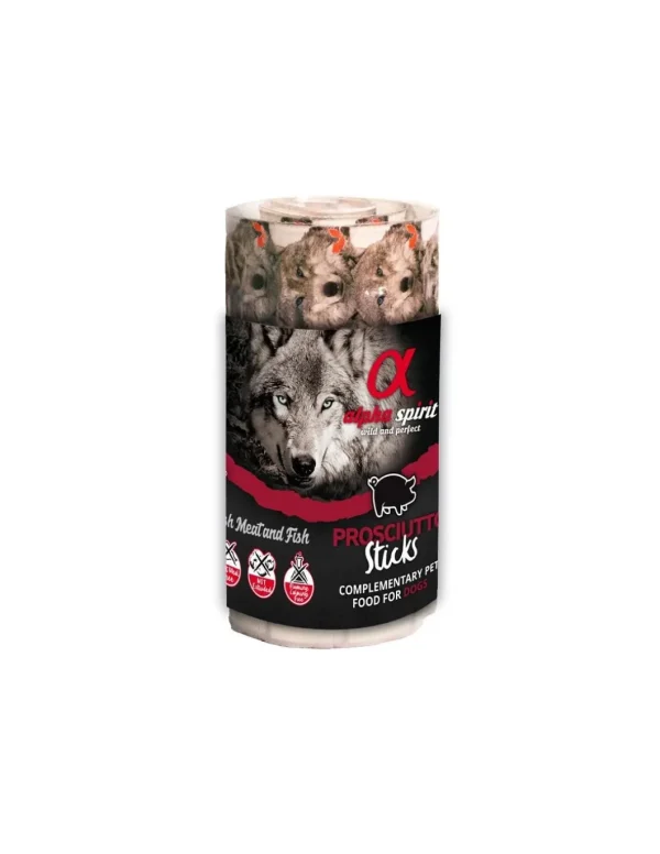 alpha spirit dog stick prosciutto cartuccera 16pz 160gr as35
