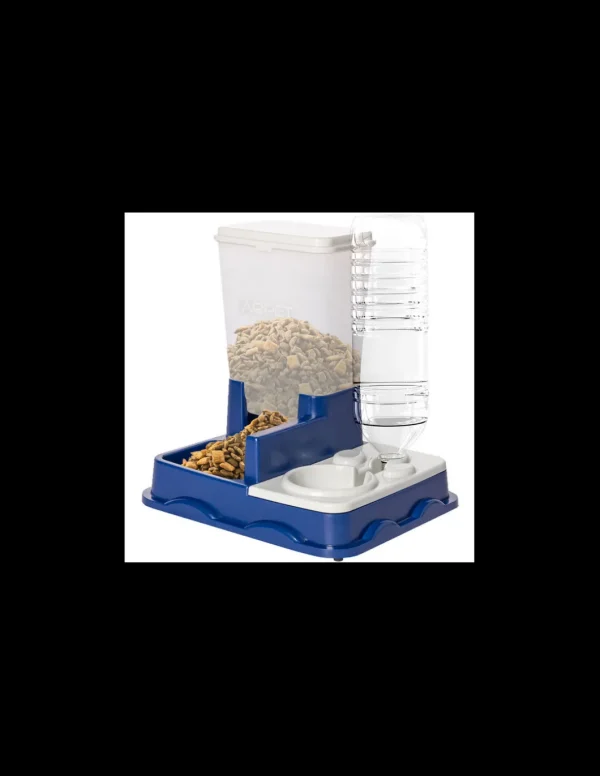 aqpet friends bowly distributore cibo e acqua distributore automatico cibo 5lt dim.36,5x31,5x 38cm 1267