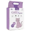AQPET FRIENDS LETTIERA CATTY GREEN VEGETALE A BASE DI SOIA NATURALE PROF. LAVANDA 6L 2,5KG 2109