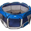 AQPET FRIENDS RECINTO BOX IN TESSUTO PIEGHEVOLE 115X61CM COLORE BLU 1269