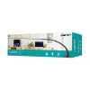 aqpet sunny plafoniera led x5 col. nero per acquari d'acqua dolce 1028