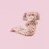 aromadog peluche cucciolo millepiedi aromatizzato lilla