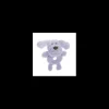 aromadog peluche cucciolo anello aromatizzato lilla