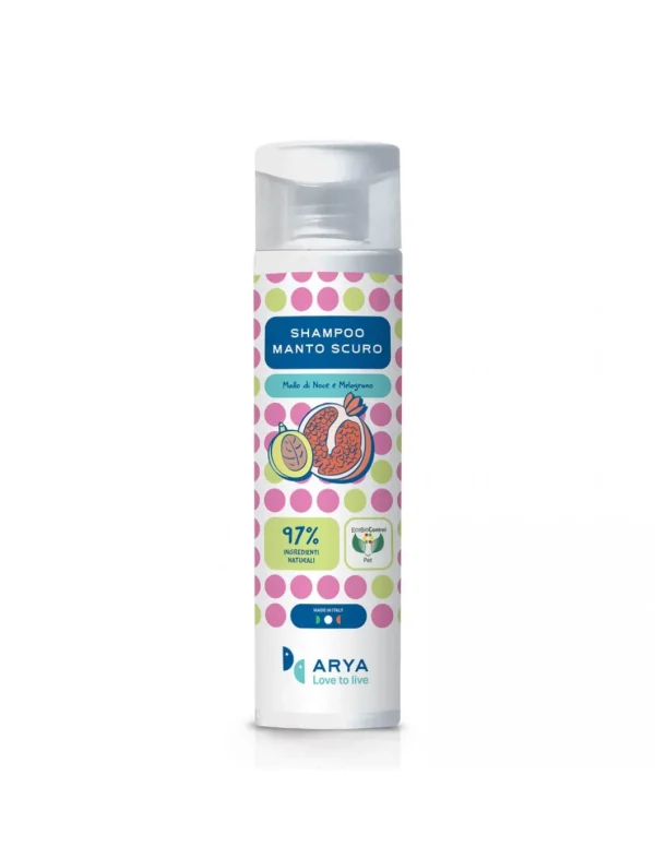 arya shampoo manto scuro mallo di noce e melograno 250ml trpcar.cnsh04