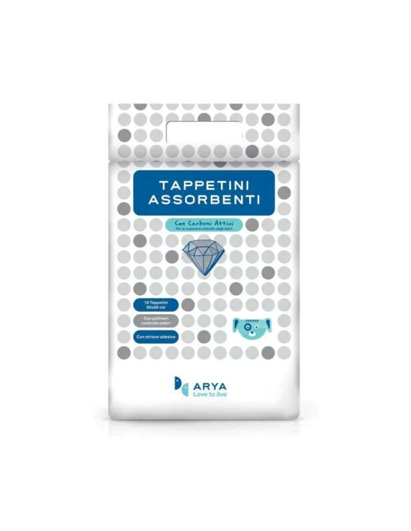 arya tappetini con carboni attivi e adesivi 60x60 40pz trpcar.cntap09 off