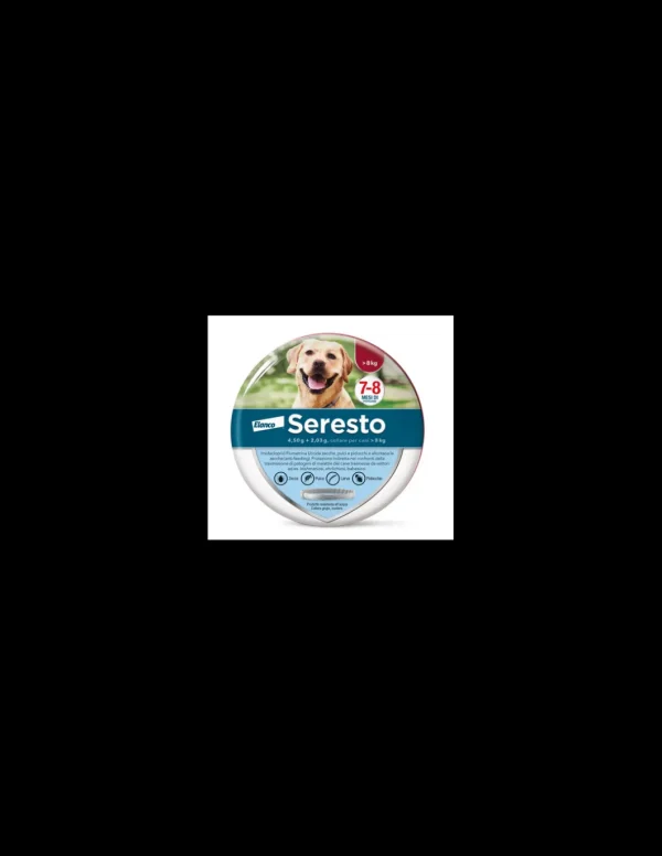 bayer seresto collare antiparassitario cani superiori 8kg