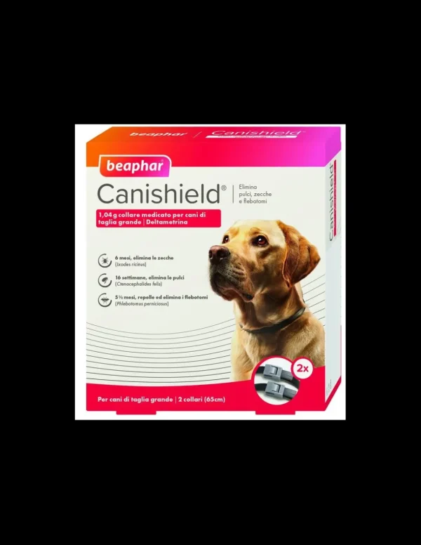 beaphar collare antiparassitario canishield L 65cm
