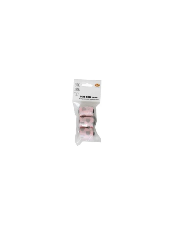 bon ton ricarica sacchetti nano 3x10pz rosa
