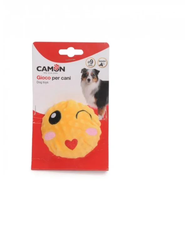 camon gioco palla smiles con squeaker