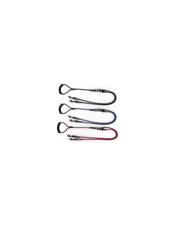 camon guinzaglio sdoppiatore 8mmx120cm blu