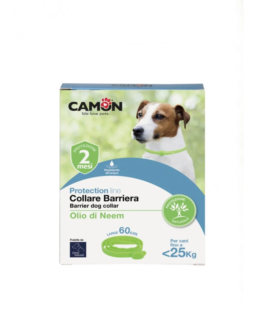 camon_orme_naturali_colla_0.webp camon orme naturali collare all'olio di neem per cani taglia piccola
