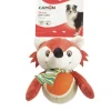 camon peluche con palla da tennis con squeaker 14cm