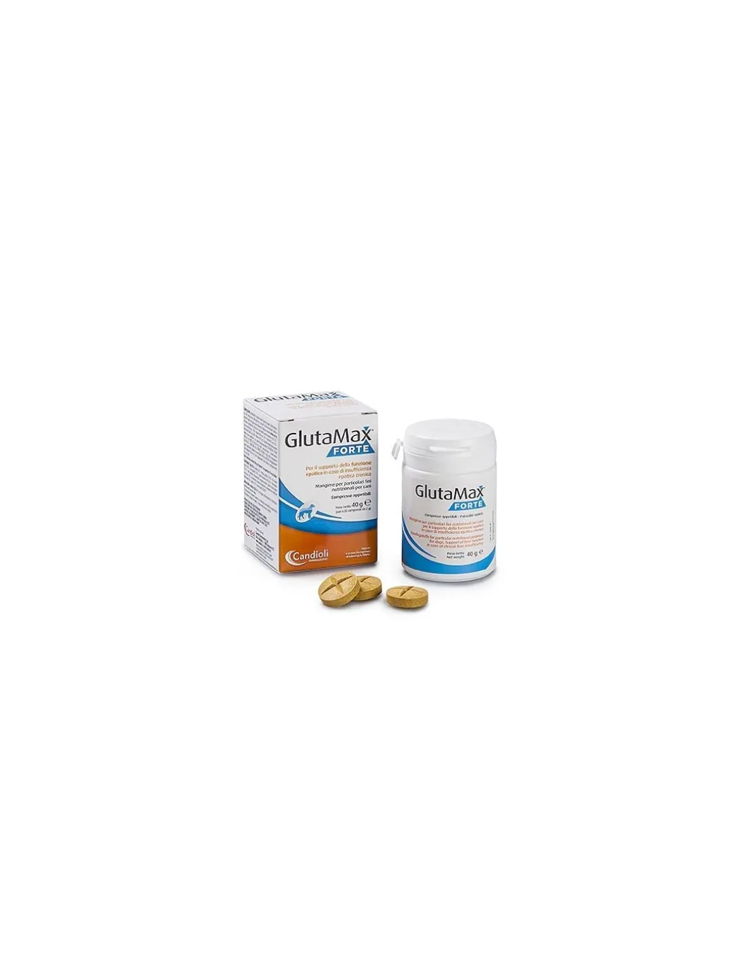 candioli_glutamax_advance_0.webp CANDIOLI GLUTAMAX ADVANCED CANI COMPRESSE 60GR (BARATTOLO DA 30CPR DA 2GR) PA6266 (EX GLUTAMAX FORTE)