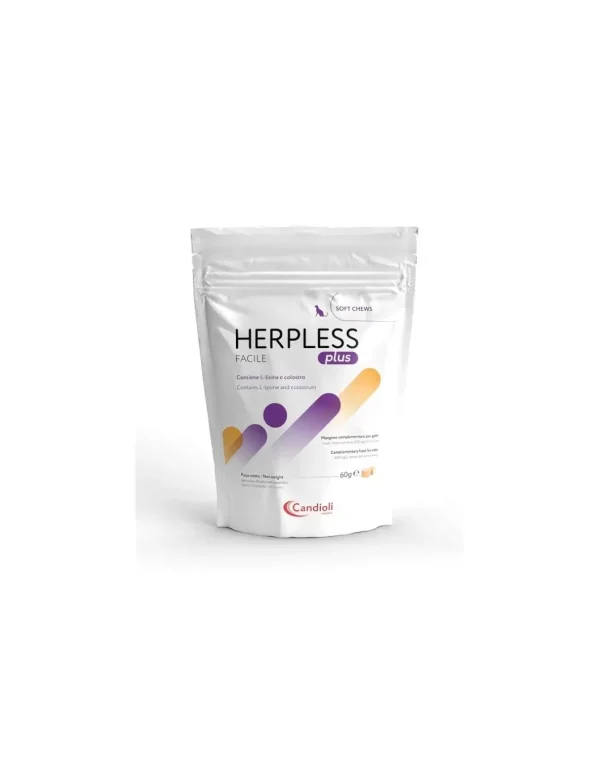 candioli herpless plus facile 30 bocconcini 60 g