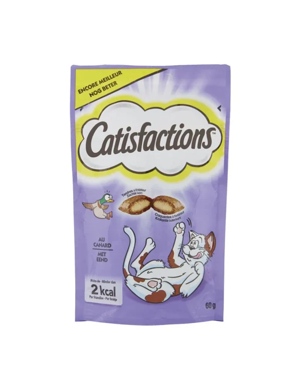 catisfaction cat snack anatra 60gr 262031