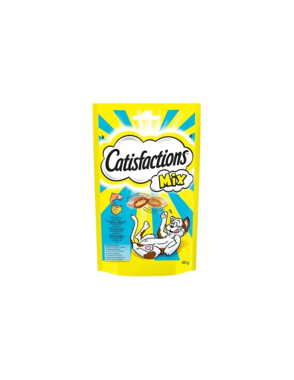 catisfaction cat snack salmone/formaggio 60gr 277531