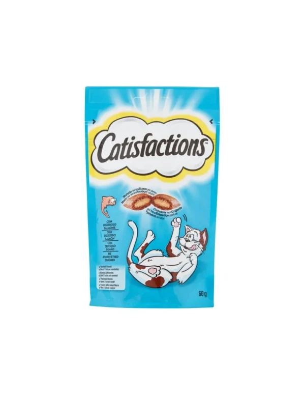 catisfaction cat snack salmone 60gr 260311