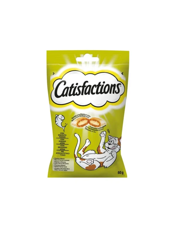 catisfaction cat snack tonno 60gr 358066