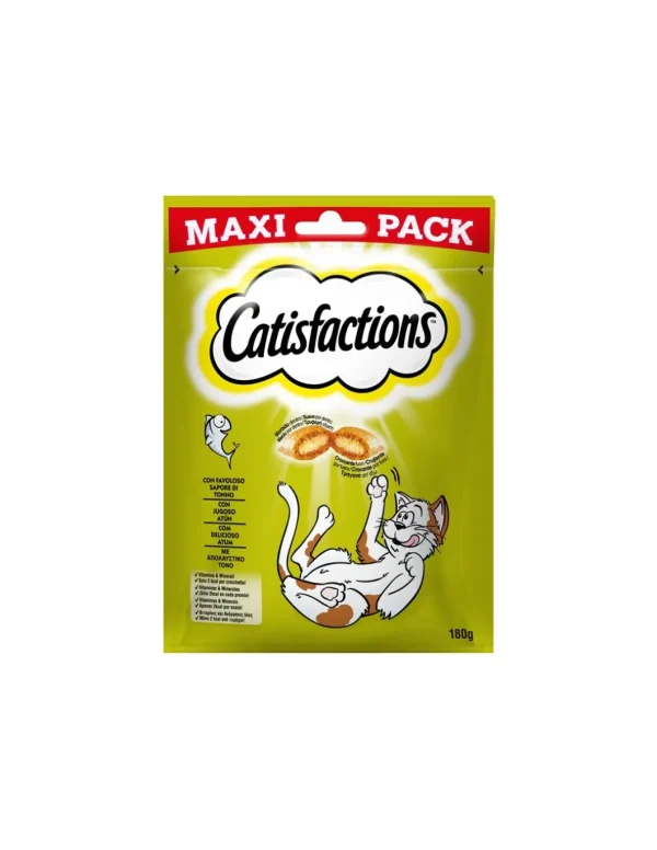 catisfaction cat snack tonno 180gr 434845