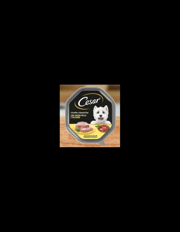 cesar 150gr ricette classiche pate' pollo tacchino 358202