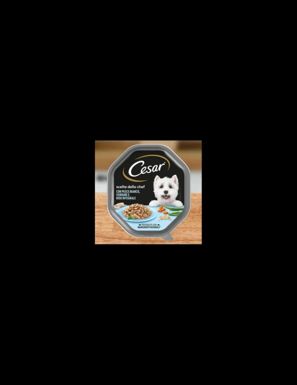 cesar 150gr scelta dello chef pesce bianco alla griglia riso int/verdure 358247