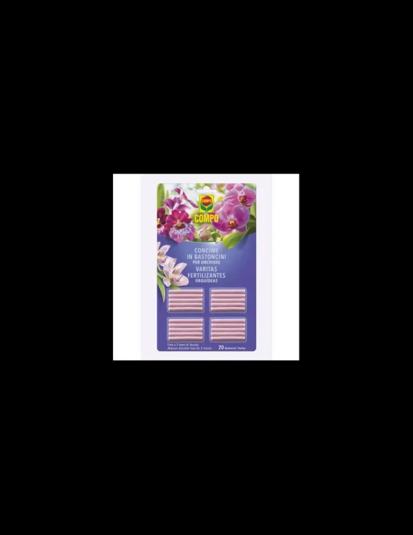 compo concime in bastoncini per orchidee 20pz