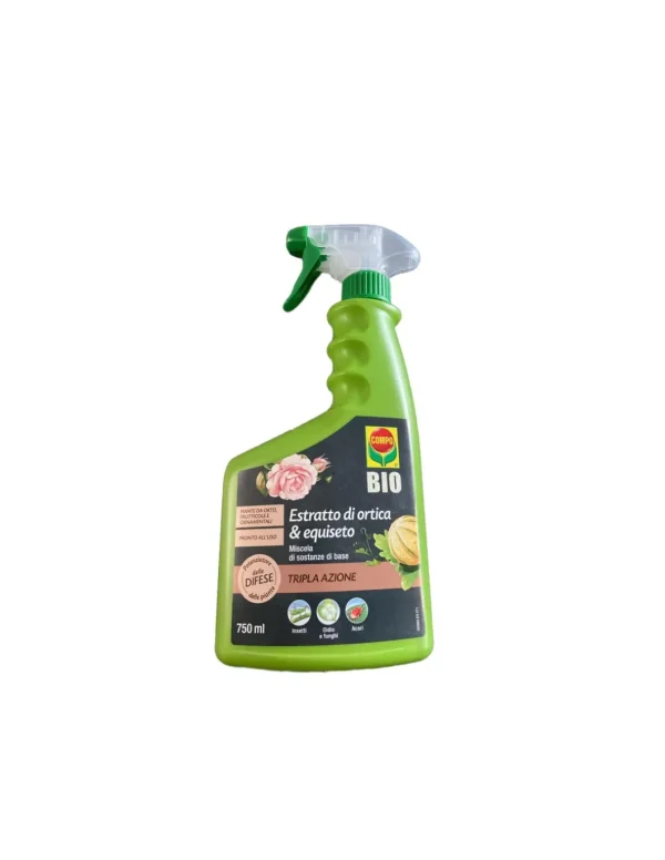 compo tripla azione 750ml insetticida, acaricida e fungicida