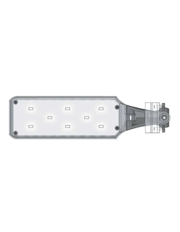 croci a6049041 plafoniera lampada orion led 8500k 3.0w black