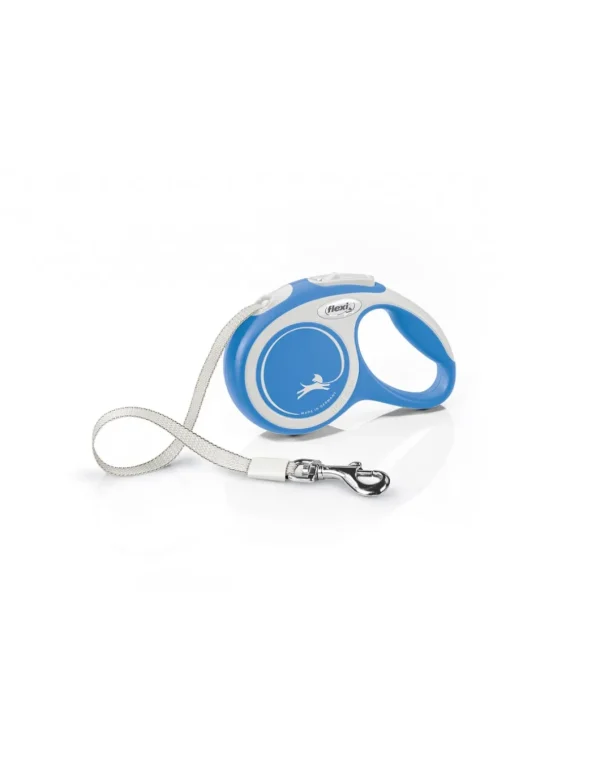 croci c5055611 flexi guinzaglio new comfort tape xs max 12kg fettuccia 3m blu c5055611 (ex c5055819)