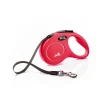 croci c5055153 flexi guinzaglio new classic tape small max 15kg fettuccia 5 m rosso r.464261r